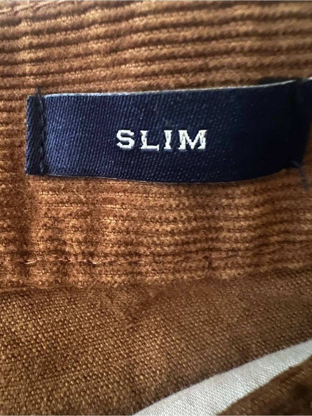 J. Crew Men's Flex Slim Fit Brown Corduroy Pants Sz 30x30
